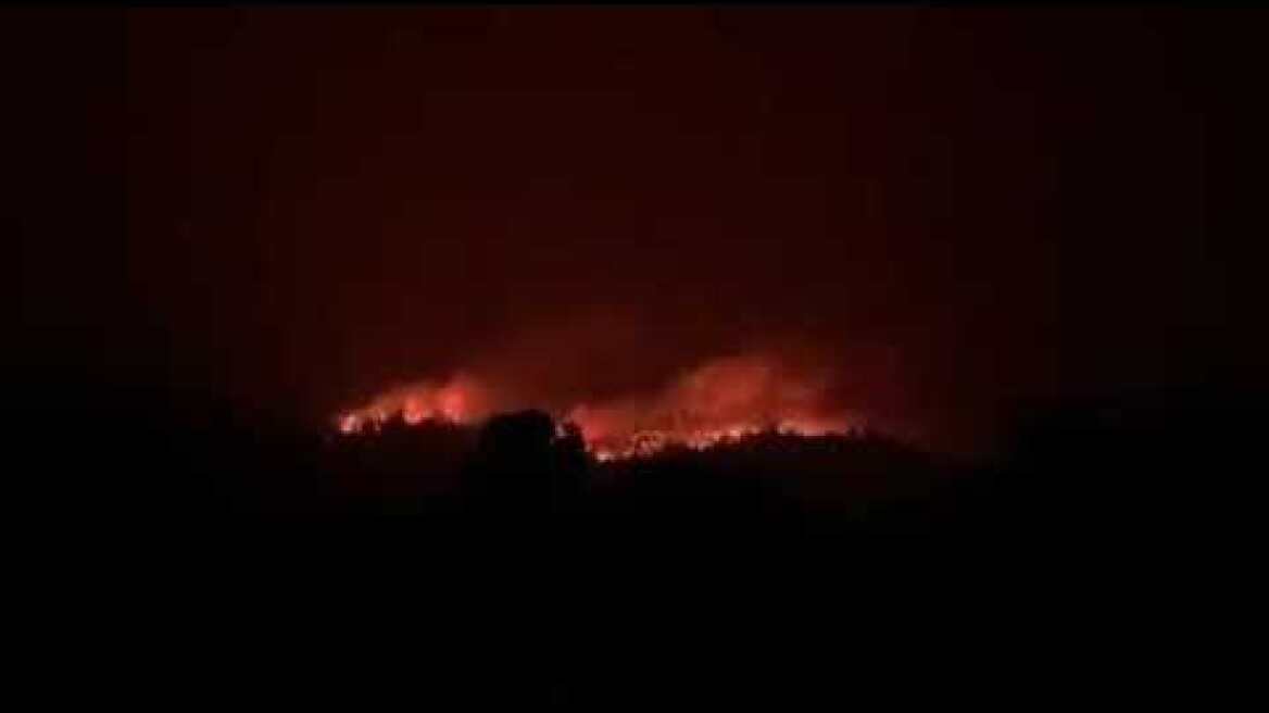 Thestival.gr Φωτιά Φούρκα Χαλκιδικής