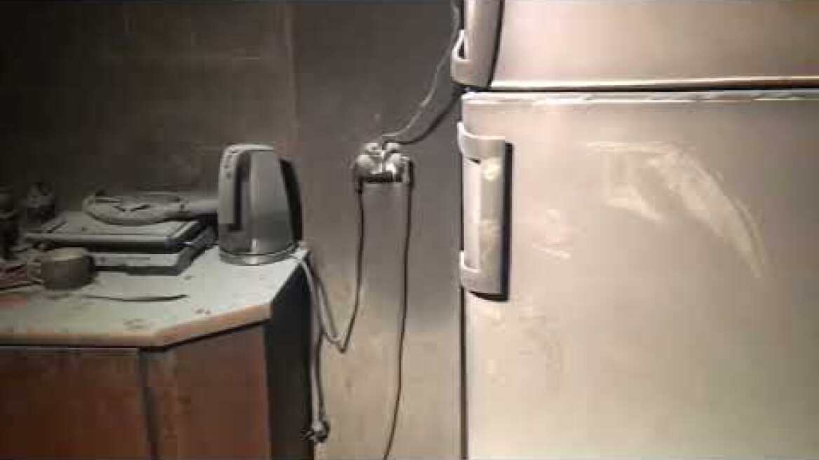 Βίντεο από το εσωτερικό του σπιτιού μετά τη φωτιά 3