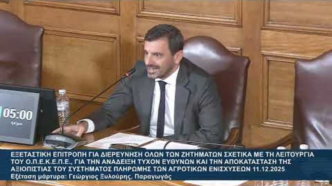 Ζωή Κωνσταντοπούλου στην Εξεταστική Επιτροπή για Ξυλούρη: Να συλληφθεί ο μάρτυρας