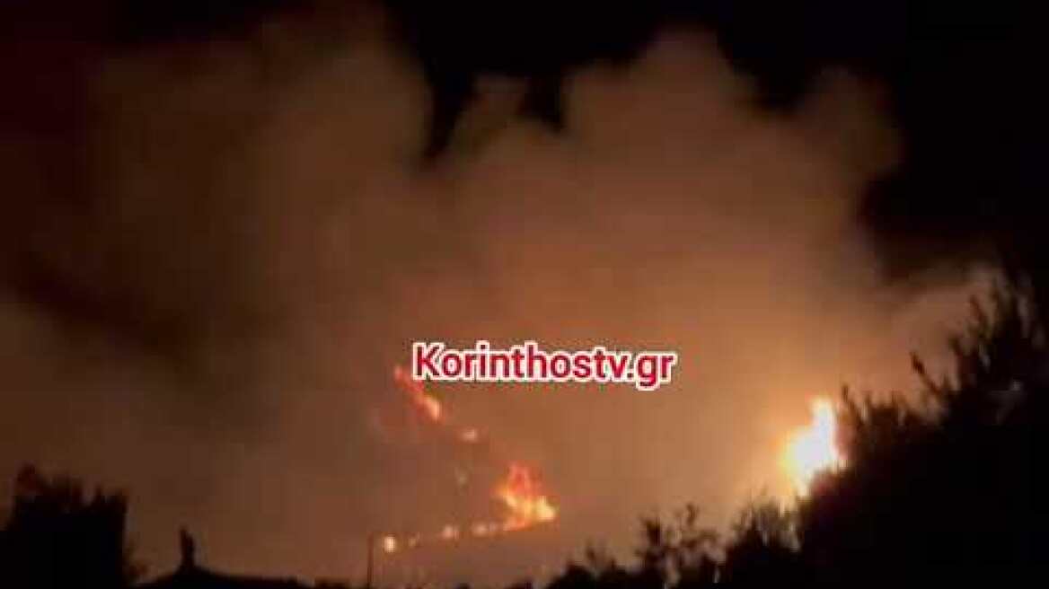 Φωτιά στο Πάτημα Εξαμιλίων 