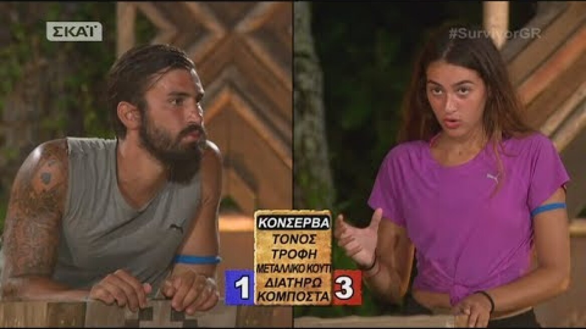 Survivor | Πες το αλλιώς - Ροδάνθη - Ηλίας | 04/06/2018