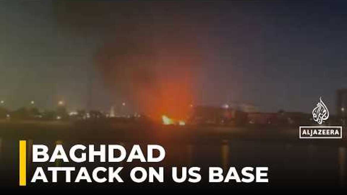 Iraq drone attack: Fire near US diplomatic facility in Baghdad
