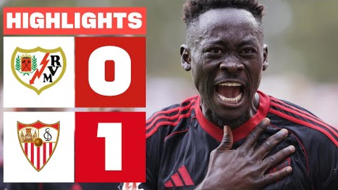 RAYO VALLECANO 0 - 1 SEVILLA FC | RESUMEN LALIGA EA SPORTS