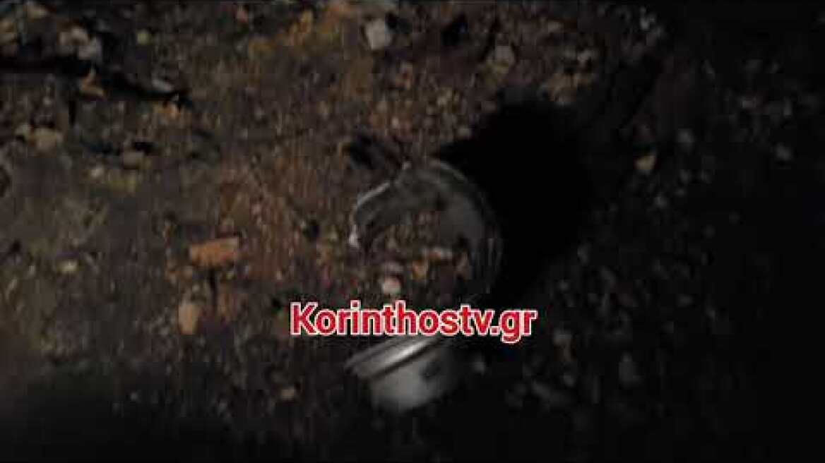 Κορινθία: Σοκαριστικό ατύχημα στην Π.Ε.Ο Ισθμού - Επιδαύρου