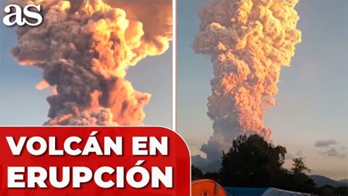 INDONESIA en ALERTA por la ERUPCIÓN del VOLCÁN Lewotobi Laki-Laki