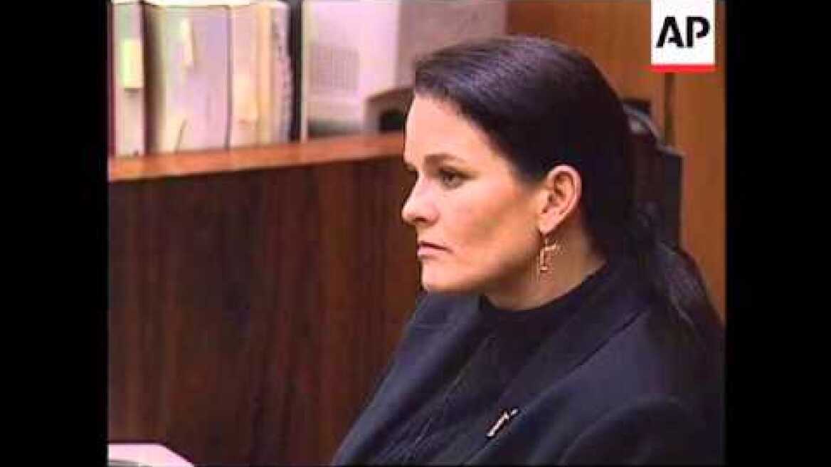 USA: OJ SIMPSON TRIAL