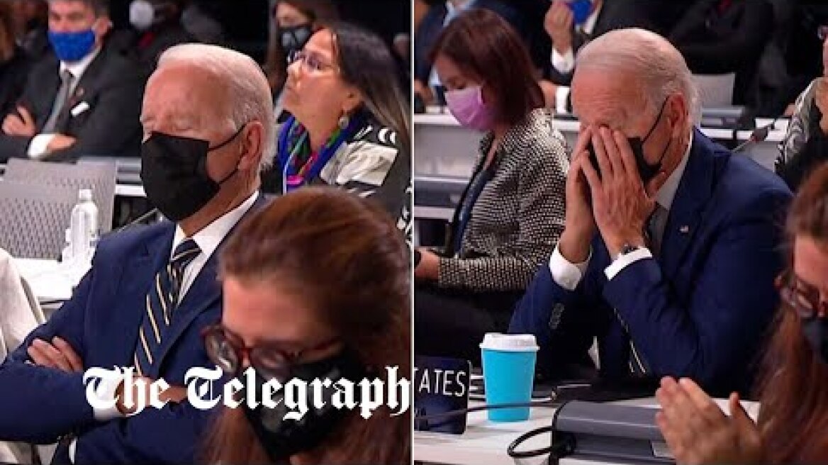 Η Διάσκεψη για το Κλίμα νύσταξε τον Joe Biden 