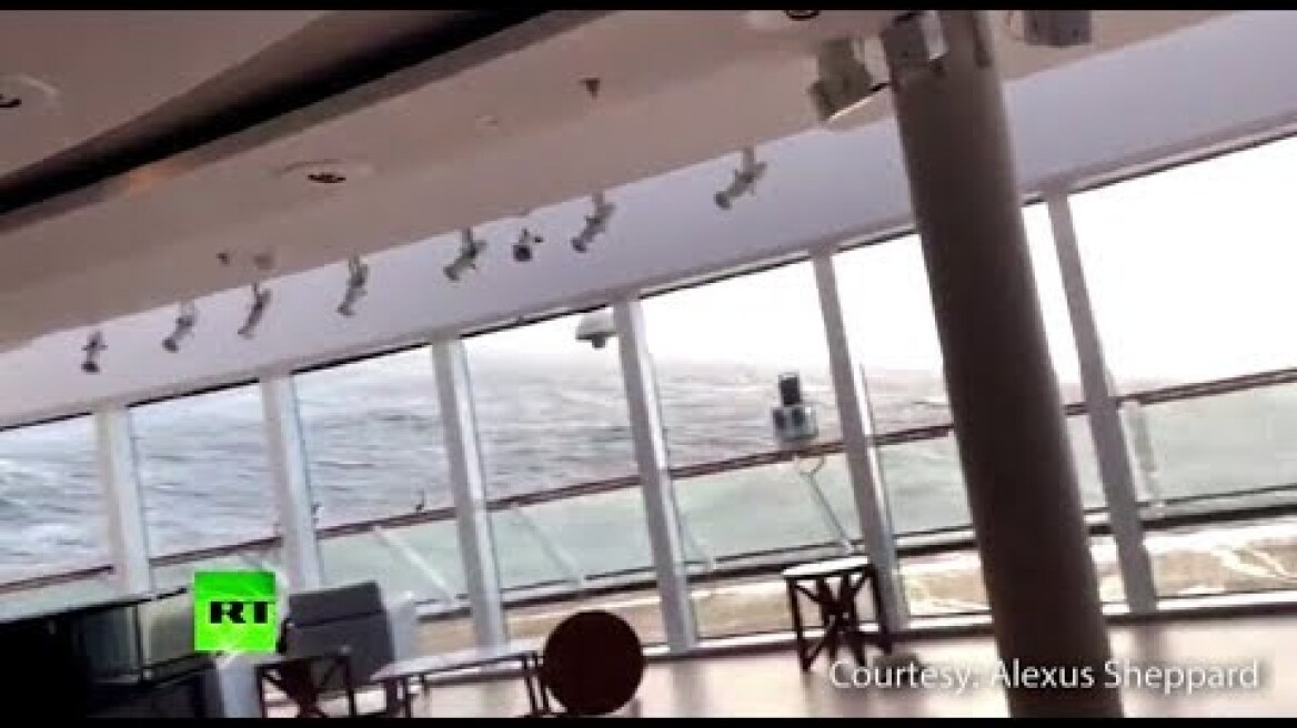 Dramatic: Furniture sliding, parts of ceiling fall off on Viking Sky ship with over 1k on board