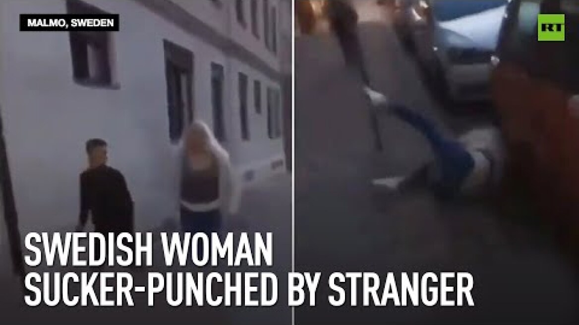 Swedish woman sucker-punched by stranger