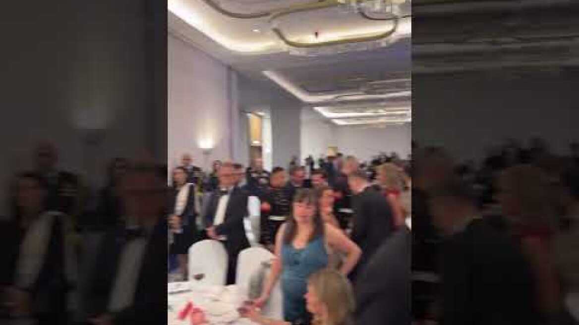 H ανάρτηση της Κίμπερλι Γκίλφοϊλ για τη δεξίωση στην Αθήνα Κίμπερλι Γκίλφοϊλ story