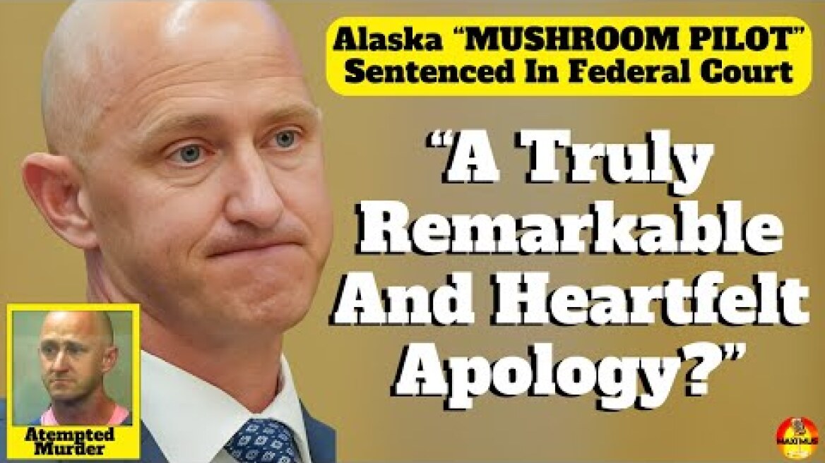 Alaska Air Pilot's Sincere Apology As He Is Sentenced In Federal Court For Nearly Crashing Jet.
