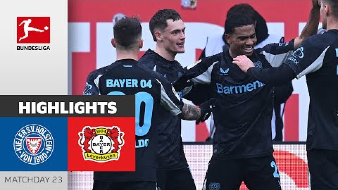 Clean Win For Leverkusen! | Holstein Kiel - Bayer 04 Leverkusen 0-2 | Highlights | Bundesliga