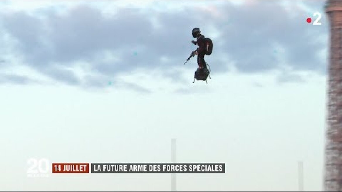 First Flying Soldier (Made in France)!