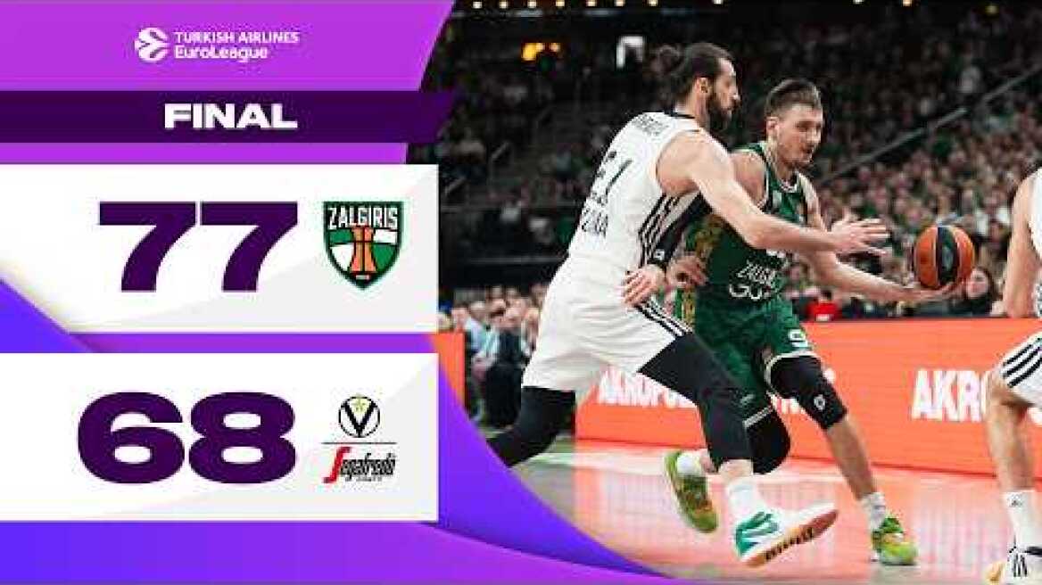 LOSING streak ENDED | Zalgiris - Virtus | BASKETBALL HIGHLIGHTS R21 2024-25