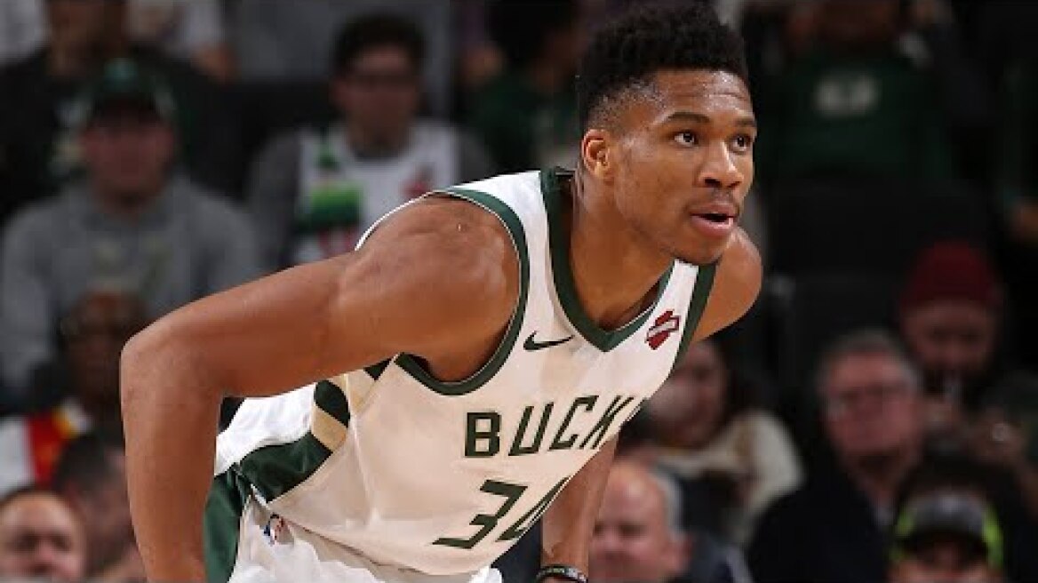 Ο Αντετοκούνμπο πριν και μετά την 50αρα με τους Τζαζ