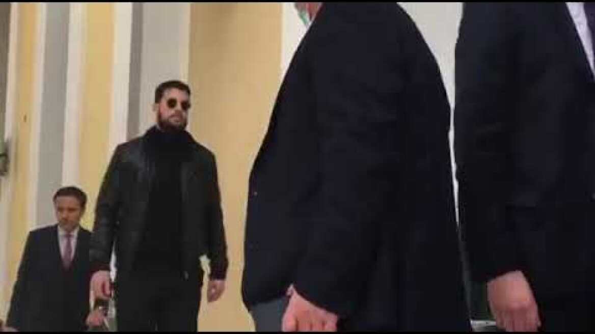 Ο Μάνος Δασκαλάκης στην Ανακρίτρια