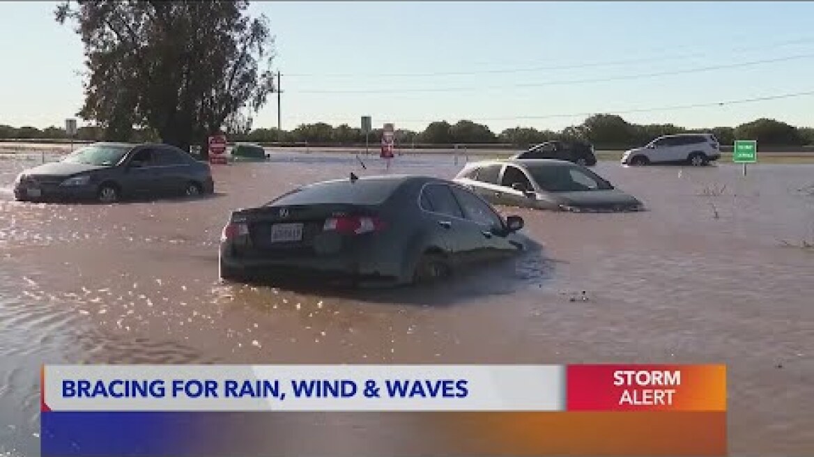 "Bomb cyclone" begins to impact Southern California; NWS warns of likely flooding