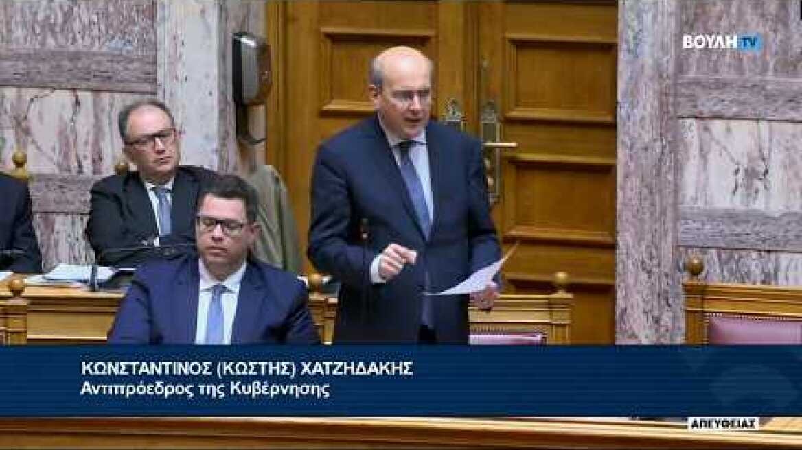 "Ζητάτε εκλογές  μερικές μέρες πριν το Πάσχα και μου θυμίσατε το αρνί που εύχεται να έρθει το Πάσχα"