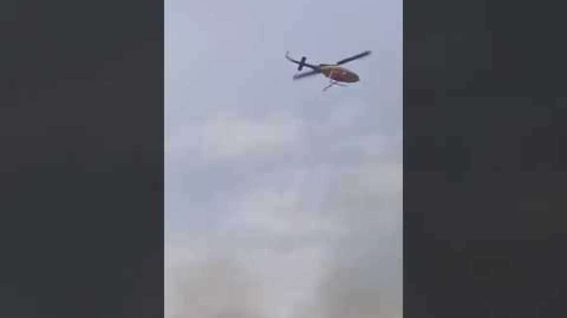 Μαίνεται η μεγάλη φωτιά στη Σητεία