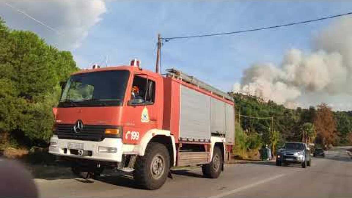 HALKIDIKINEWS - ΦΩΤΙΑ ΣΤΗ ΣΙΘΩΝΙΑ 30-10-20