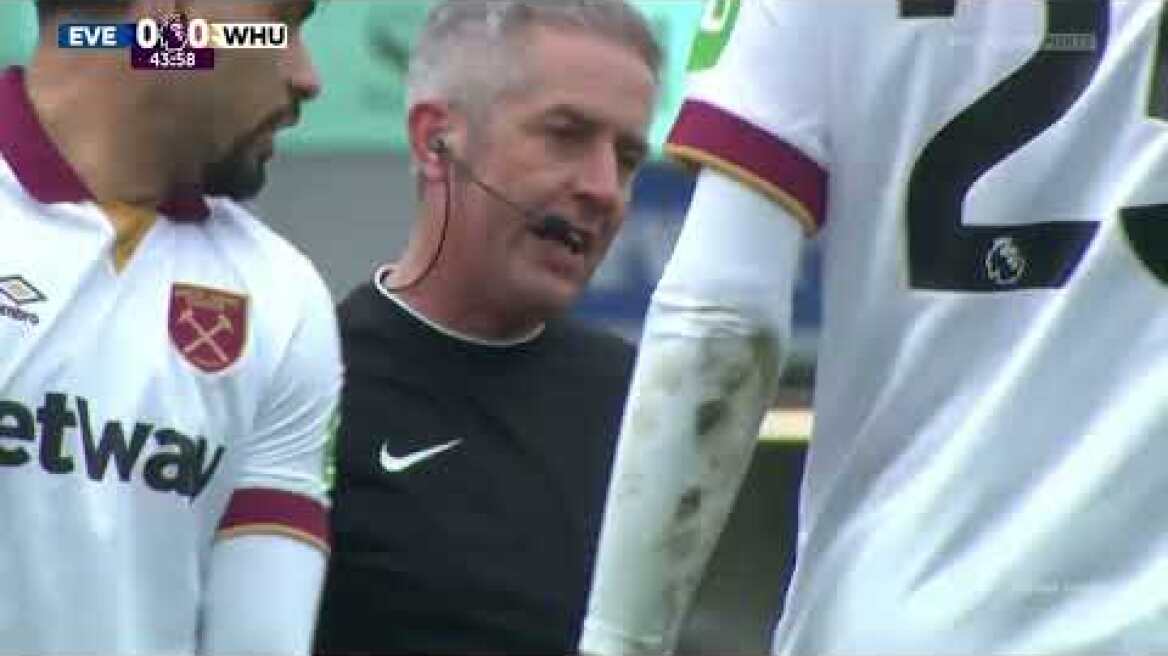 Έβερτον - Γουέστ Χαμ: 1-1 (MD 29, 15/03/2025)