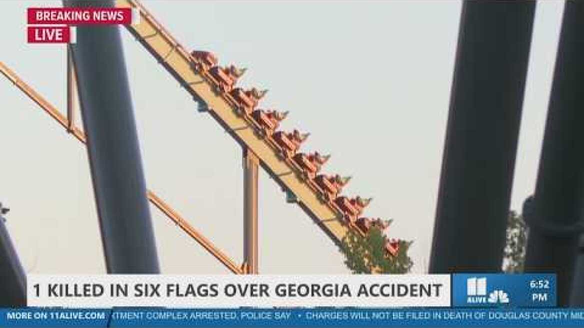 Woman describes evacuation at Six Flags; 1 dead, others hurt in incident involving roller coaster