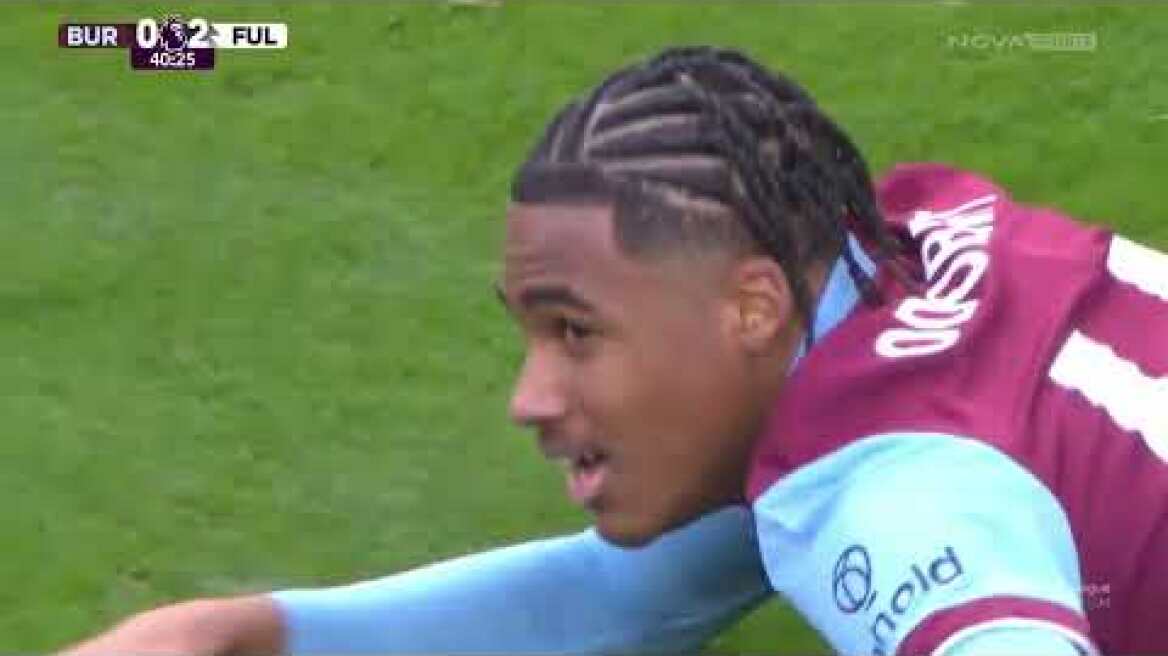 Μπέρνλι – Φούλαμ: 2-2 (MD 23, 03/02/2024)