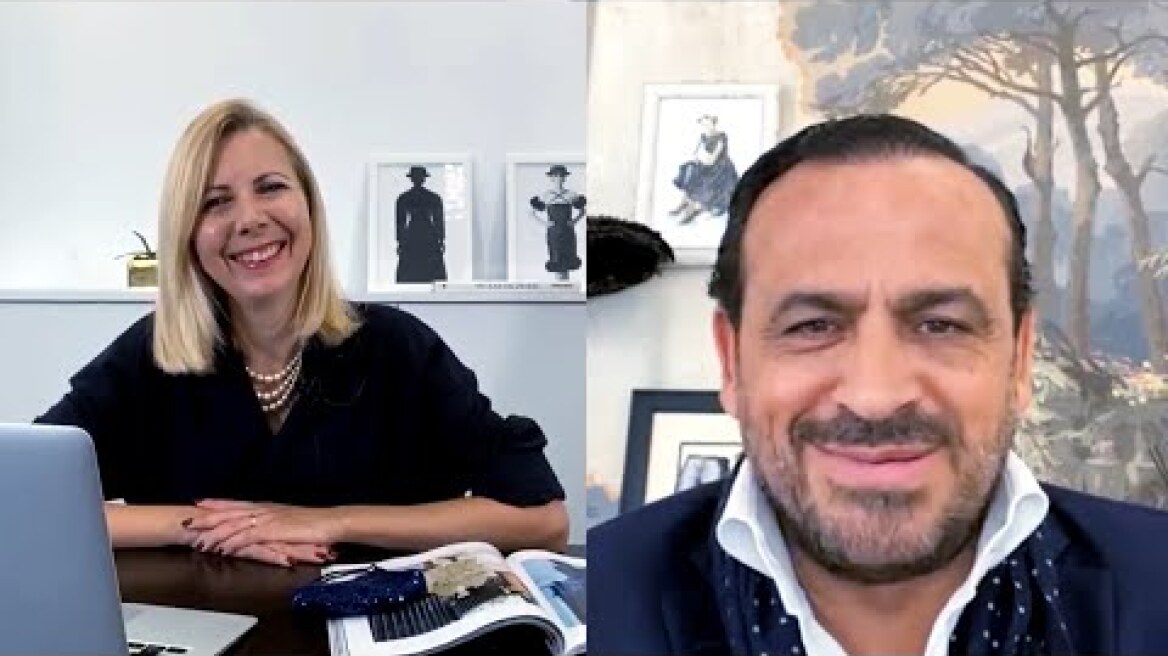 Ο Βασίλης Ζούλιας σε μία IGTV Live συνέντευξη με τη Γαλάτεια Λασκαράκη στο Utopia @ Golden Hall