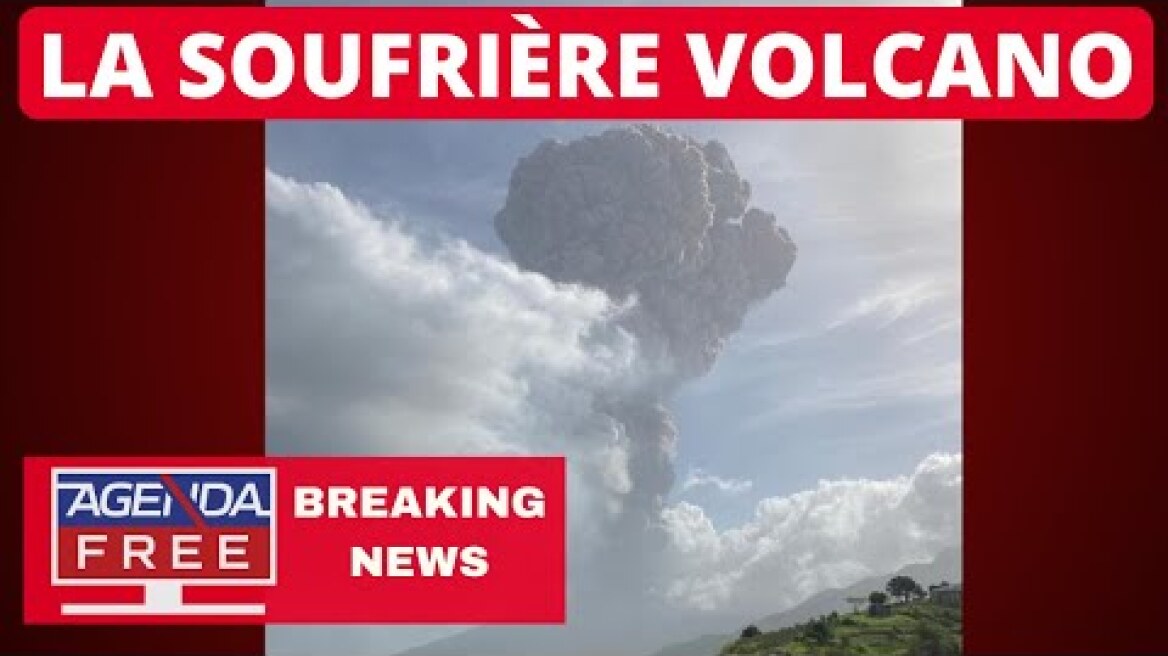 Explosive Eruption at La Soufriere Volcano on St. Vincent - LIVE BREAKING NEWS COVERAGE