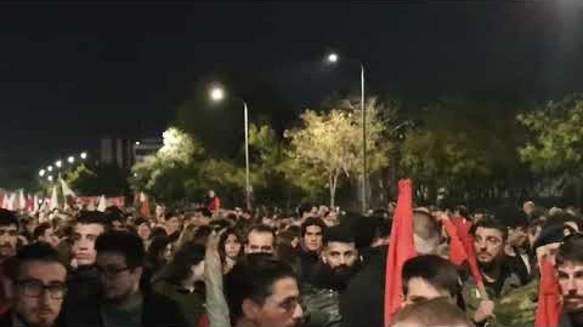 Ξεκίνησαν οι πορείες για το Πολυτεχνείο στη Θεσσαλονίκη (1)