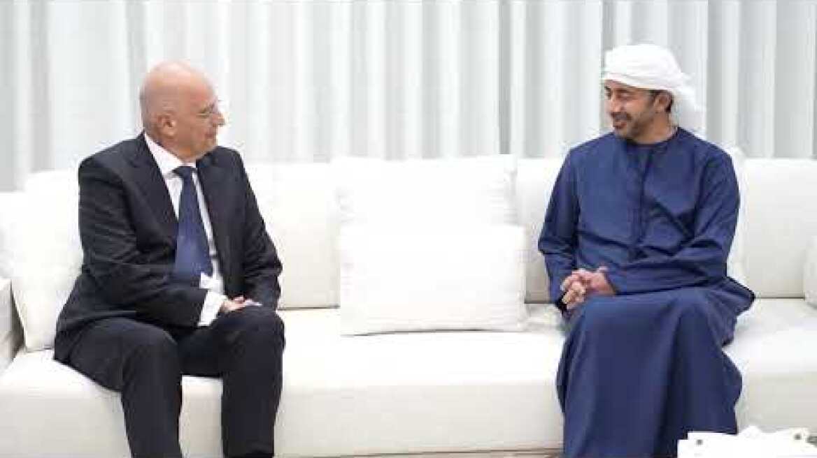 Επίσκεψη Υπουργού Εθνικής Άμυνας Νίκου Δένδια στα Ηνωμένα Αραβικά Εμιράτα