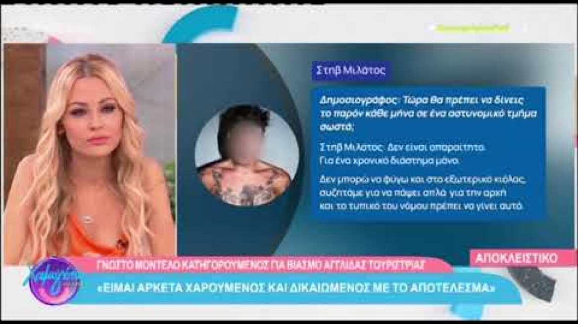 Στηβ Μιλάτος: Μιλά πρώτη φορά μετά την καταγγελία για βιασμό