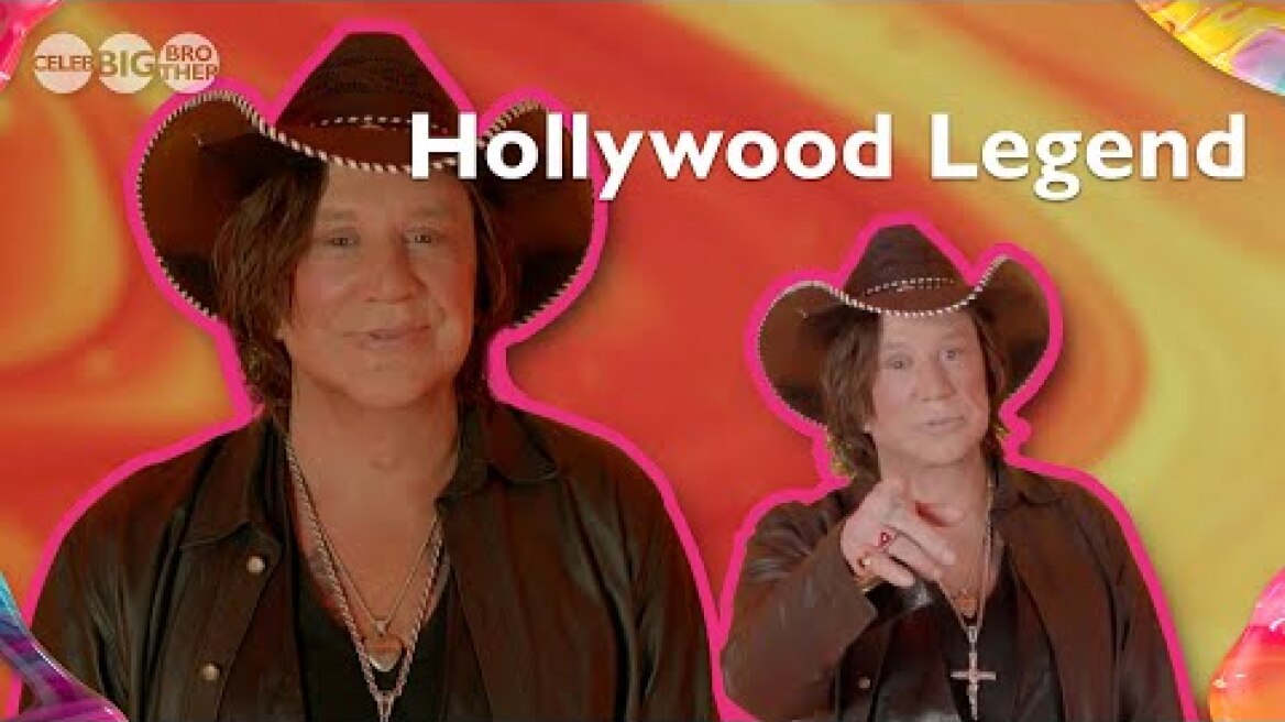 Meet Mickey Rourke | Celebrity Big Brother 2025