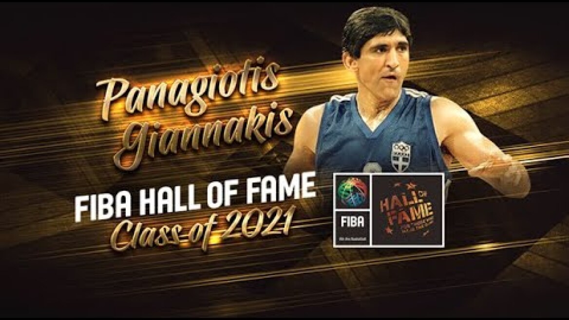 Panagiotis Giannakis Induction Speech - June 2, 2021 | FIBA Hall of Fame Class of 2021
