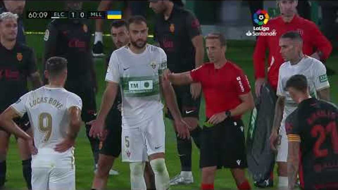 Resumen de Elche CF vs RCD Mallorca (1-1)