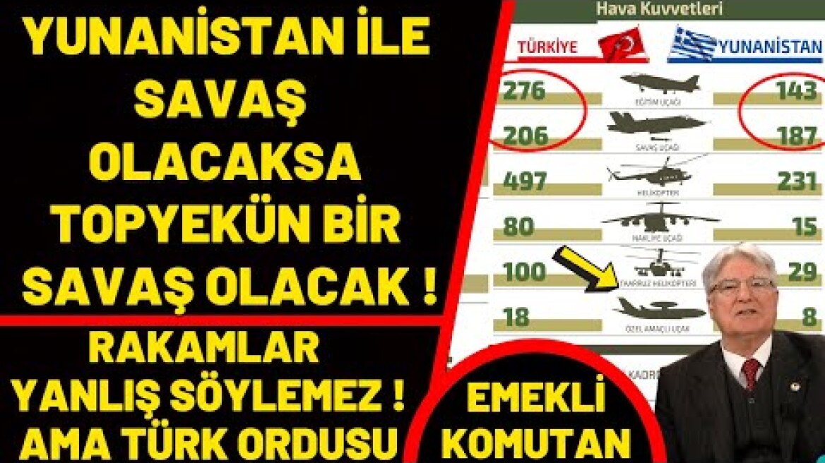 Erdoğan Karakuş : Yunanistan ile TOPYEKÜN bir savaşa hazırlanıyoruz | yunan medyası