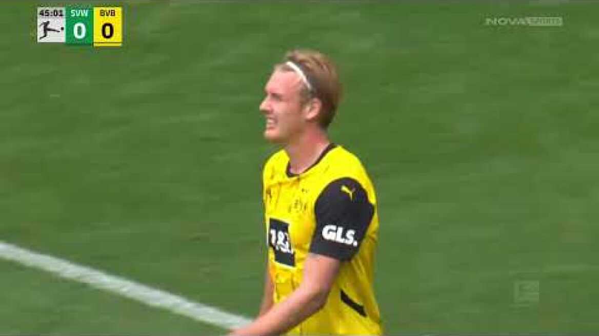 Βέρντερ Βρέμης – Ντόρτμουντ: 0-0 (MD2, 31/08/2024)