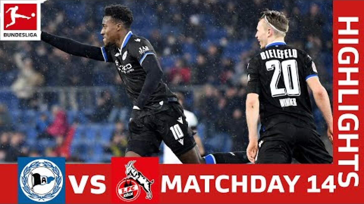All goals & highlights | Arminia Bielefeld vs FC Koln | Vòng 14 Bundesliga 2021/2022