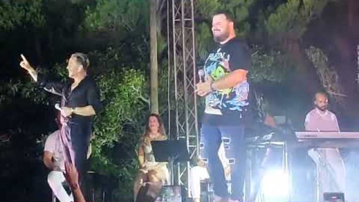 Χαμός στη συναυλία του Γιώργου Μαζωνάκη στον Κουτσουρά