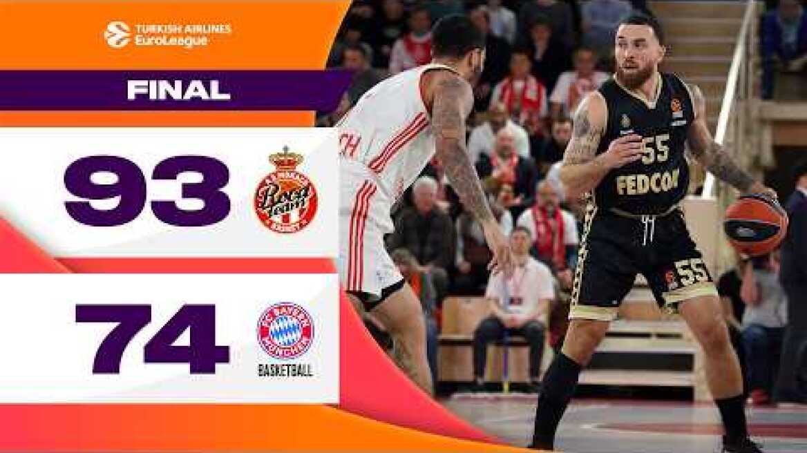 Second-Half ERUPTION | Monaco - Bayern | BASKETBALL HIGHLIGHTS R15 2024-25