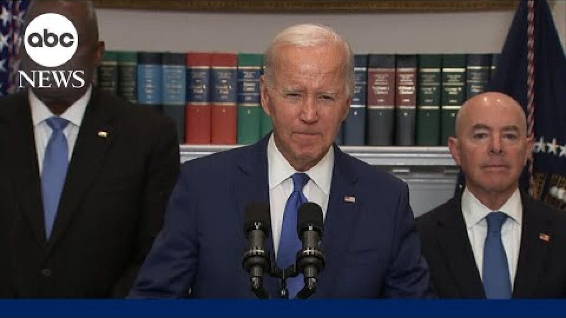 President Biden delivers remarks on Hurricane Idalia, Maui wildfires