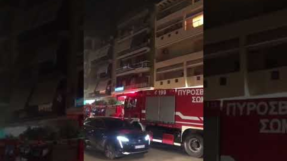 Φωτιά στην Καισαριανή (2)