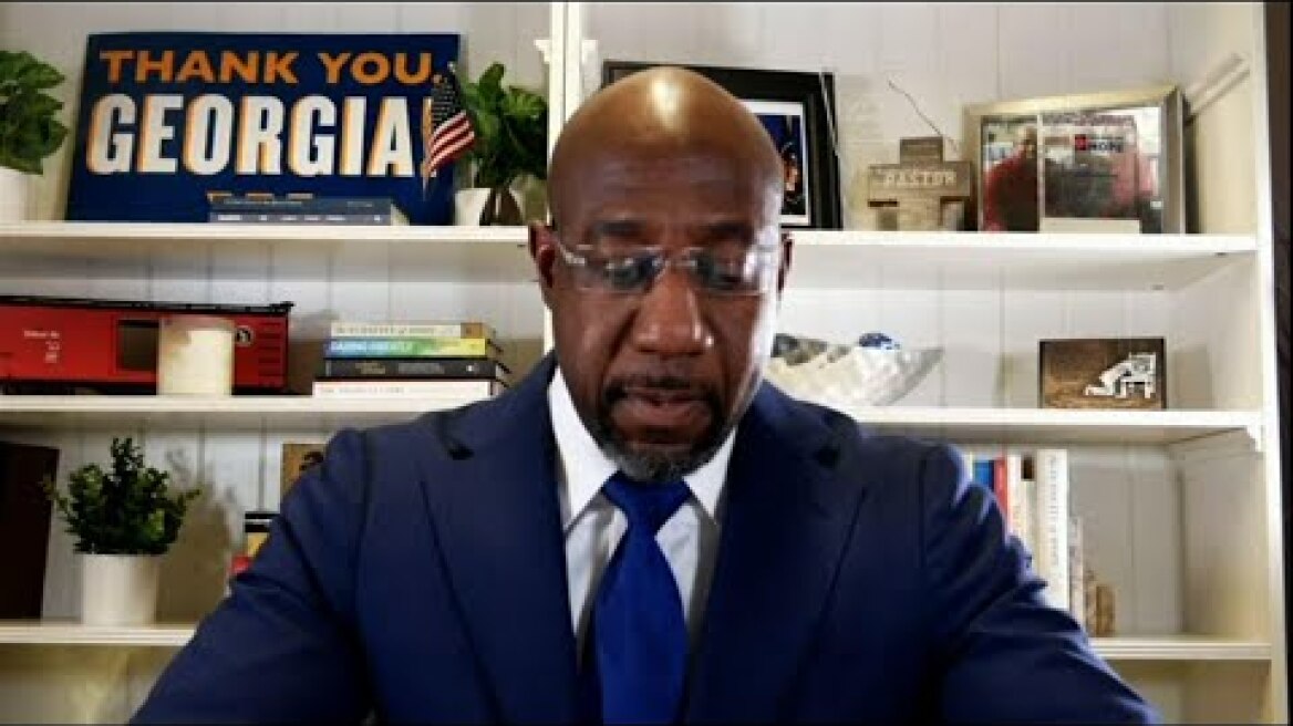 Warnock wins Georgia, Loeffler doesn't concede