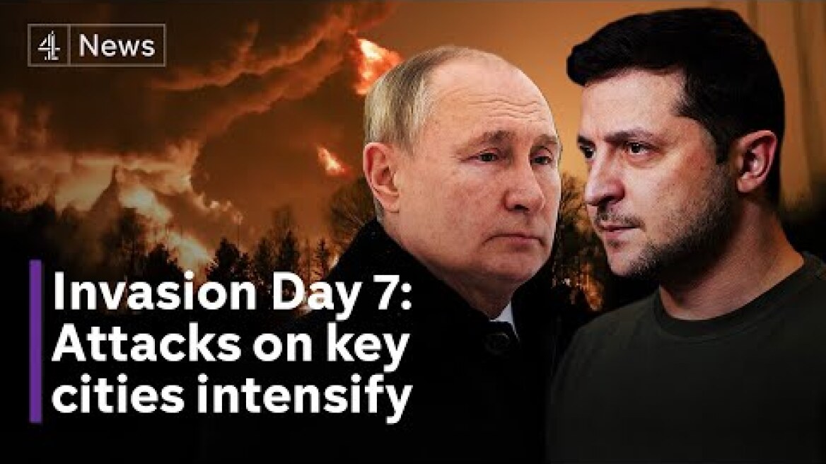 Russia Ukraine conflict: War being 'waged on civilians' by Russia