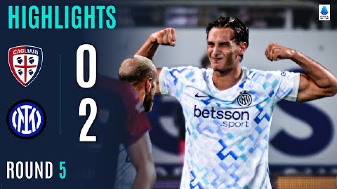 CAGLIARI-INTER 0-2 | HIGHLIGHTS | Esposito’s debut goal makes it two | SERIE A ENILIVE 2025/26