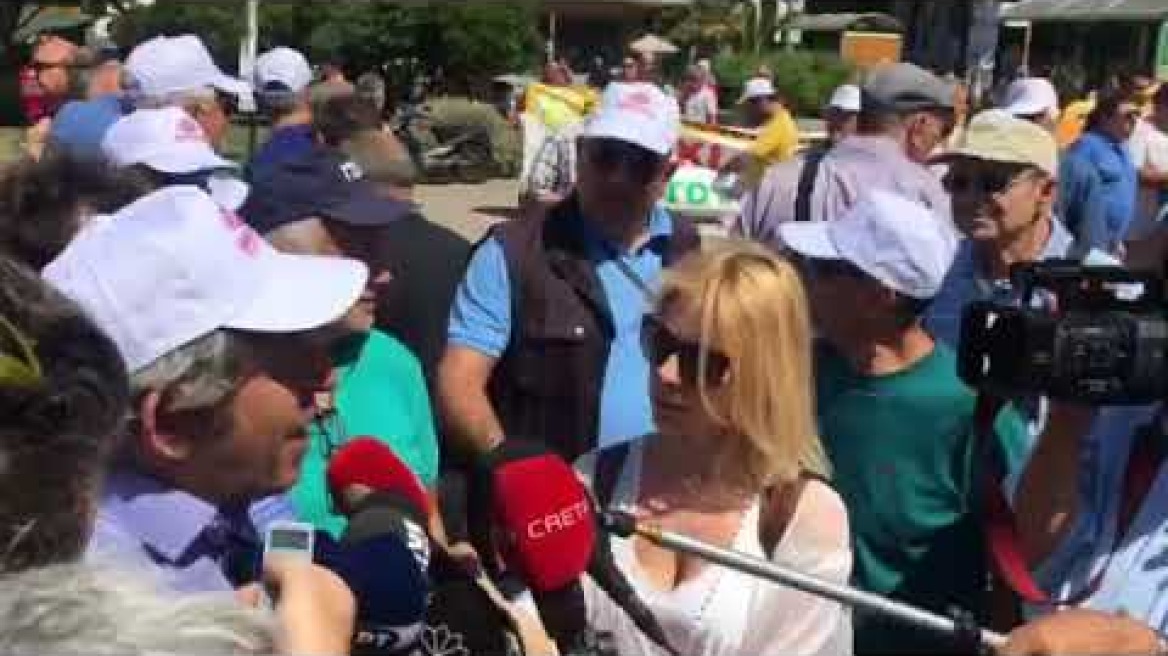 Δήλωση συνταξιούχου για τα επεισόδια