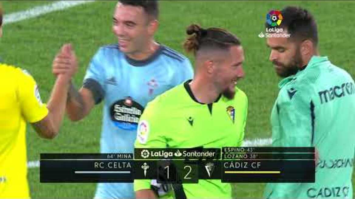 Resumen de RC Celta vs Cádiz CF (1-2)