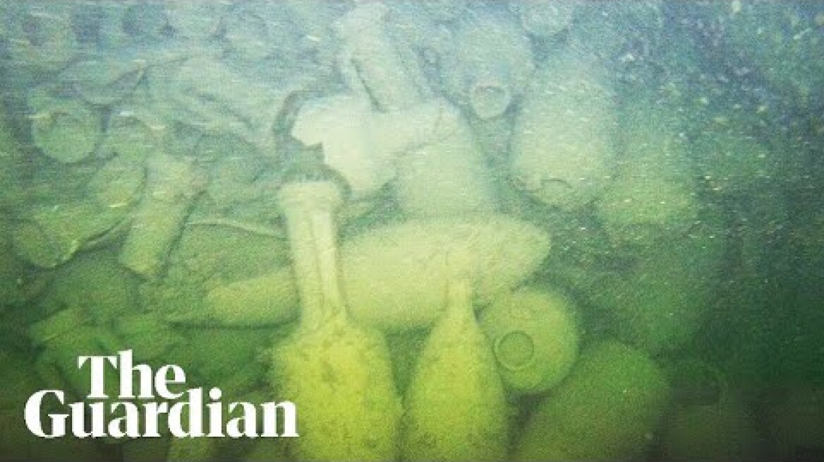 Ancient Roman ship carrying hundreds of jars discovered off Italian coast