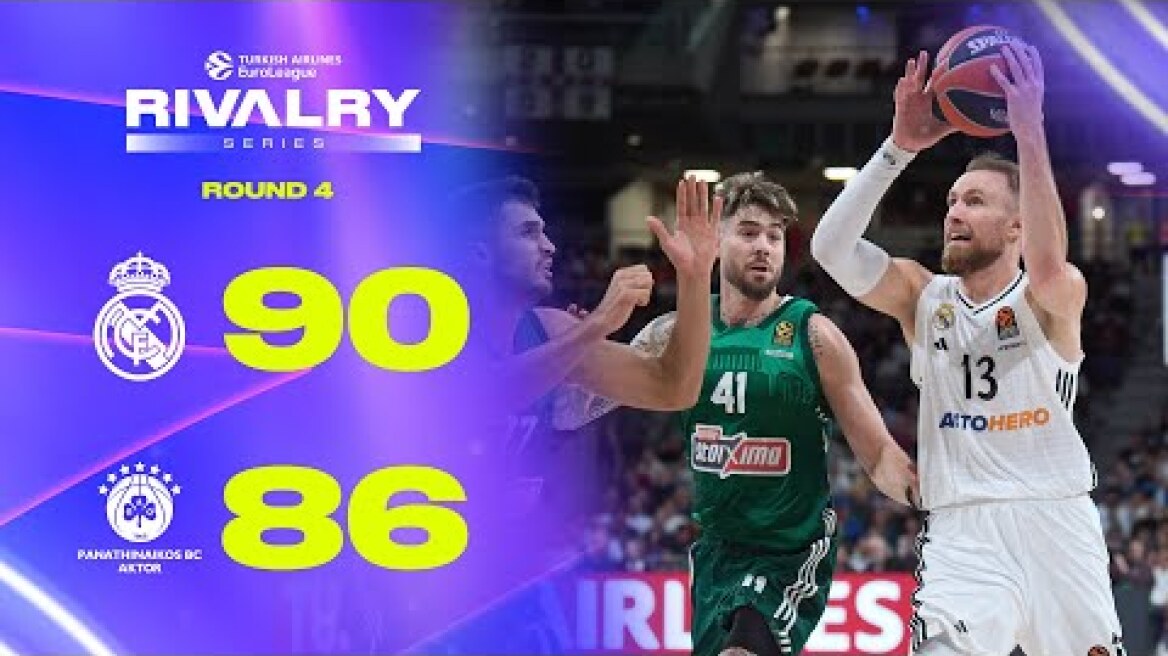 Championship game REMATCH | Real Madrid-Panathinaikos AKTOR Athens | R4 Basketball Highlights 24-25