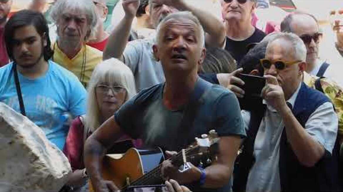 Η μπαλάντα του πάρκου/Χρήστος Θηβαίος(Στα αποκαλυπτήρια του γλυπτού για την Αρλέτα)